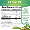 Ashwagandha Gummies 30:1 Extract - 3000mg Equivalent - Advanced Ashwagandha Gummy Formula for Daily Use - Adaptogenic Supplement for Natural Calm, Re
