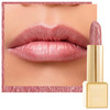 Oulac Light Pink Lipstick For Women With Metallic 3D Shine Lightweight Hydrating Formula High Impact Lip Color Vegan Beauty Full Coverage