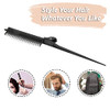 Professional Salon Highlights Comb Rat Tail Teasing Comb For Straightening Coloring And Styling Knotty Unkempt Hair Black