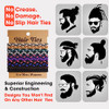 Easyoung 10Pcs Braided Hair Ties For Thick Curly Hair No Crease Coils For Men S Buns And Women S Long Hair