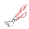 By The Clique Eyelash Curler Soft Silicone Pad Pink Comfort Grip