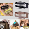 12 Pcs Chunni Clips With Safty Pins Dupatta Hair Clip Easy To Use With Dupatta Hijab And Tikka Setting Multifunction10 Teeth Snap Clips For