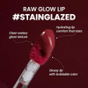 Hince Raw Glow Lip Tint Stain Glazed Glossy Dewy Lip Gloss Non Sticky And Long Wearing For Natural Glass Glow Hydrating Moisturizing Liquid