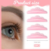 50 Pieces Small Lash Lift Rods Silicone Pads Eyelash Shields For Perm Curls Kits Reusable Lash Lifting Pads Silicone Eyelash Pads For