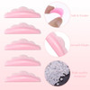 50 Pieces Small Lash Lift Rods Silicone Pads Eyelash Shields For Perm Curls Kits Reusable Lash Lifting Pads Silicone Eyelash Pads For