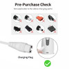 Usb Charging Cable For Water Flosser Portable Cordless Oral Irrigator Replacement Charger For Nicwell Fairywill Aquasonic Nicefeel Oralfree