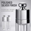 Tustao 6 Pcs 3Ml Clear Lip Gloss Tubes Empty Lip Gloss Tubes Containers Clear Refillable Lip Balm Bottles Transparent Mini Lipstick