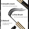 Black Mascara With Ultra Fine Brush For Tiny And Lower Eyelash Smudge Proof No Clumping Lengthening And Voluminous Lashes Long Lasting