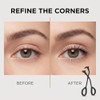 2Pcs Black Eyelash Curler With Refill Pads Pinching Mini Lash Curler For All Eyelash Shapes Eye Makeup Brushes And Tools Beauty And Personal