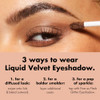E.L.F. Liquid Velvet Eyeshadow Liquid To Powder Beige And Boujee