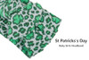 Mealah 2Pc St.Patrick S Day Baby Girls Headband Green Shamrock Hairbands Large Bow Hair Accessories