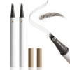 Boobeen 2 Pack 4 Tip Microblading Eyebrow Pen Waterproof Eyebrow Pencils For Women To Effortlessly Create Natural Hair Like Strokes All Day