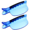 Gsbnjuy 2 Pcs Sectioning Clips Multi Functional Hair Partition Clip Heat Speed Separator Hair Clip Extension Separator Tools Hairs