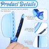 Gsbnjuy 2 Pcs Sectioning Clips Multi Functional Hair Partition Clip Heat Speed Separator Hair Clip Extension Separator Tools Hairs