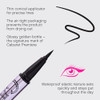 Vivienne Sabó Cabaret Premiere Waterproof Eyeliner Pen Felt Tip Liquid Eyeliner Matte Long Wear Eye Liner Smudge Proof Quick Dry Precision