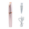 Lixiongbao Usb Rechargeable Portable Electric Eyebrow Trimmer Pen For Women Painless Precision Hair Remover Safe Shaver Razor Tool For Face