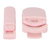Cute Eyelash Curler Set 2Pcs Portable Wide Angle Long Lasting Curling Tool Mini Eyelash Curler Set