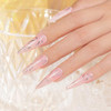 Rarjsm Metallic Painting Gel Nail Polish Silver Chrome 3D Metal Painted