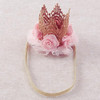 Nishine Lace Crown Headband For Baby Girls Birthday Party Photography Gift Pink