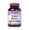 Bluebonnet Triple Boron 3 mg Trace Mineral Bone Support - Boron Supplement for Men & Women with Citrate Aspartate & Glycinate - Vegan, Non-GMO - 90 V