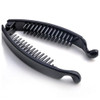 Jinshining 4Pcs Black Banana Hair Clips Hair Accessories For Women Christmas Gift