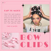 Yaeism 30Pcs Bow Hair Clips Pink Satin Mini Bowknot Hair Accessories Cute Hair Bow Barrettes Ribbon Hairpins For Women Girls