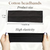 Headbands For Women 3Pcs Non Slip Sports Headband Soft Cotton Stretchy Headbands Hair Accessories