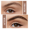 Afghouz Cream Eyebrow Duo Kit Brow Powder And Eyeliner Gel Eye Brow Pomade Waterproof Highly Pigmented Filler Thicker Brows With Dual Head