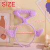 Phqooryth Womens Headbands Ears Fashion Headwear Cut Hairband Hair Costume Accessories For Adult Halloween Cosplay Party Decorations