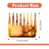 Travel Wide And Mini Detangling Comb Portable Pocket Hair Styling And Shower Comb For Curly Thick And Wet Hair Tiny Purse Comb For Women