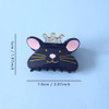 Novelty Cute Mouse Hair Clip Acetate Hair Clip Small Claw Clip For Women 1 Count Pack Of 1
