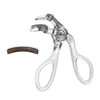 Casbomy Eyelash Curler With Silicone Replacement Pads Cute Eyelash Curler For Women Clear Grey