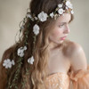 Yuruyi Flower Crowns Wands For Wedding Headband Hair Wreath Accessory Wedding Veil Flower Crown For Women Headpiece Floral Crown For Women