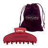 Oideguiing Durable Acetate Hair Clips 4 Inch Cherry Red Claw Clips For Fine And Thick Hair Red