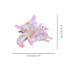 Cute Petaurisia Hair Clip Novelty Acetate Claw Clips Small Hair Clips For Women Funny Hair Clips