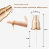 Ugyduky 2Pack Foundation Pump Fit For Estee Lauder Double Wear Foundation Gold Replacement Pumps For Dw Makeup Bottle Upgraded