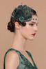 Babeyond Flapper Headpiece For Women 1920S Headband Roaring 20S Great Gatsby Accessories Rhinestone Feather Hair Clip