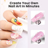 Butibbja Solid Builder Gel For Nails Clear Nail Art For 3D Sculpting Gel Sock Off Uv Led With Silicone Mold Salon Diy At Home 16G 0.56Oz