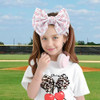 Oneninedream Baseball Baby Bows Headbands Game Day Hair Bow High Stretchy Soft Nylon Headbands Handmade Hairbands With Bows Hair Accessories