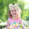 Lanmerry Easter Day Big Baby Girl Bows Headbands Bunny Egg Baby Hair Bows Hair Accessories Easter Headbands With Bows Cosplay Hairbands