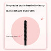 Waterproof Mascara For Tiny And Lower Lashes Small Precision Brush Volumizing Black Formula No Clumping Smudge And Humidity Resistant All