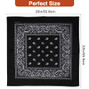 Raylarnia 100 Percent Cotton Bandanas 22 Paisley Bandana Headbands For Men Women