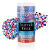 Mysense Patriotic Red White And Blue Face Hair Body Glitter Stick 4Th Of July Outfits And Accessories For Women Kids Usa Flag Makeup For