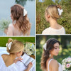 Bride Hair Claw Clips Bride To Be Gifts For Bachelorette Party Engagement Bridal Shower And Wedding Hair Accessories