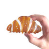 Novelty Brezel Bread Hair Clip Cute Acetate Claw Clips Bread Hair Clips For Women