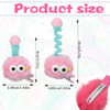 Wacky Crazy Hair Day Accessories Non Slip Funny Pins Cute Halloween Monster Hairs Clips Fluffy Pom Poms Ball Barrettes Little Monster