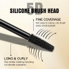 Waterproof Long Lashing Tubing Mascara My Amazing Lash Mascara 5D Silk Fiber 24Hr Wear High Elasticity Silicone Brush Lengthening Thickening