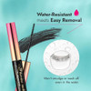 Kissme Heroine Make Advanced Film Mascara Micro Brush Black Smudge Proof Easy Warm Water Removal Tubing Mascara Lash Serum Oils Made In