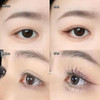 Black Mascara With A Special Brush Head Contains Long And Short Brush For Upper Lower Sparse Eyelashes Long Lasting No Smudge Waterproof And