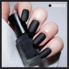 Imgdd Black Matte Nail Polish Quick Dry Nail Lacquer Fast Drying Long Lasting Mist Effect Matte Finish Velvet Air Dry Nail Polish For Nail